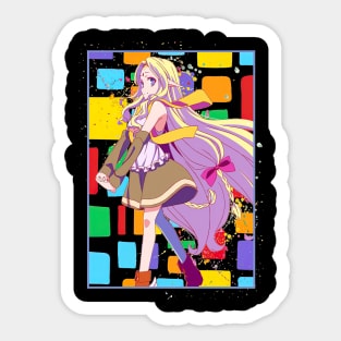 Fiel Nirvalen No Game No Life No Gemu No Raifu Anime Sticker